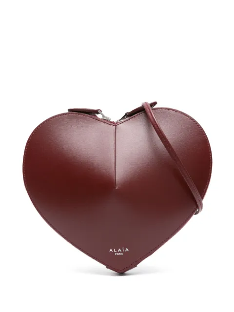 Alaïa Le Coeur leather crossbody bag