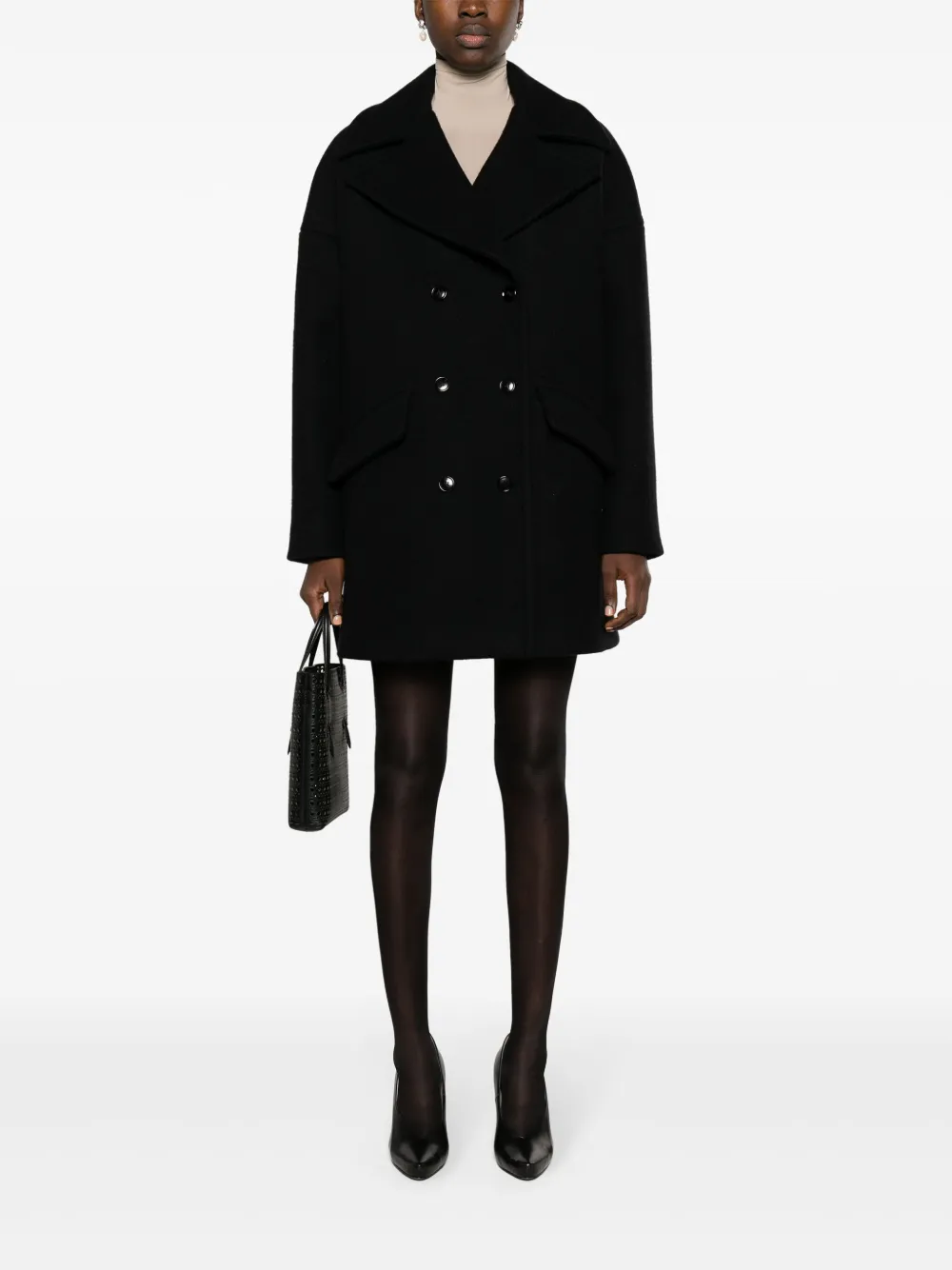Alaïa abrigo con doble botonadura | Abrigos con doble botonadura | Image 2