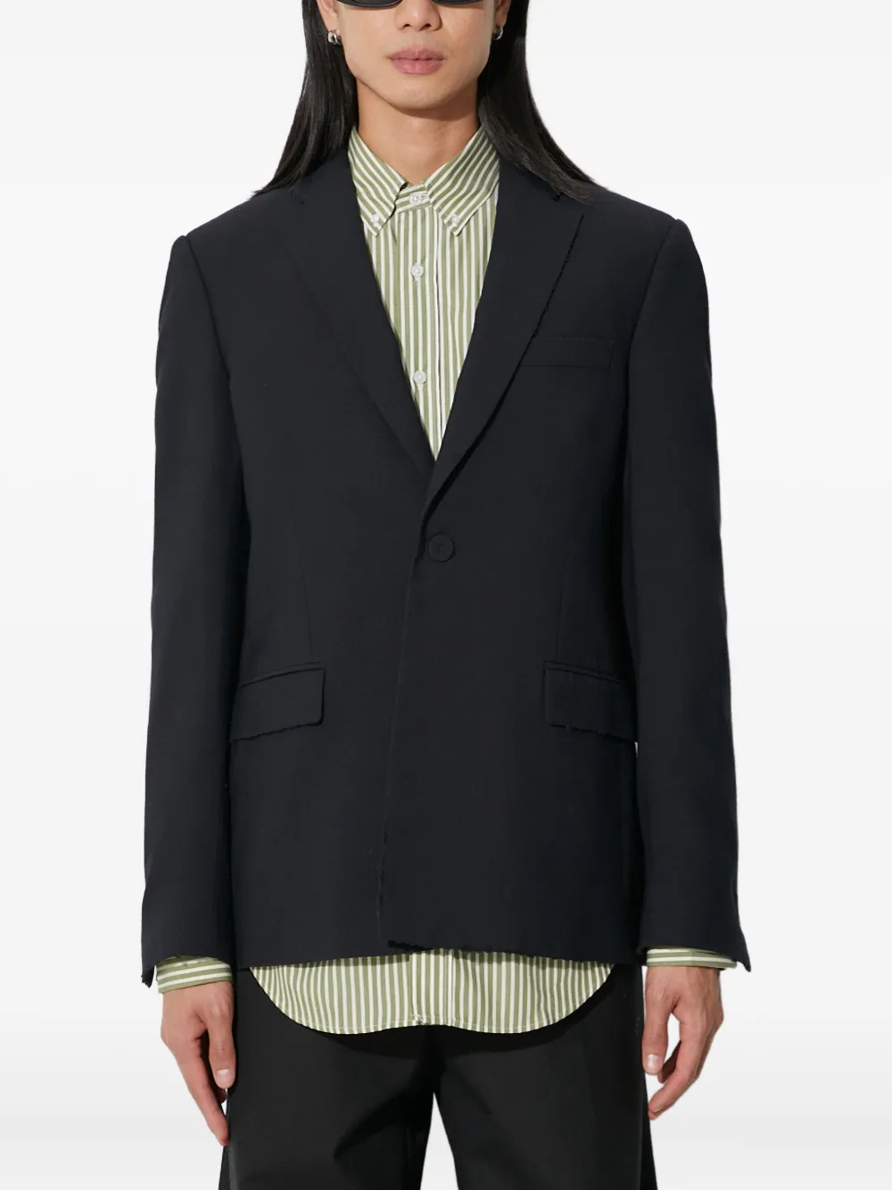 424 Single-button Blazer In Blue