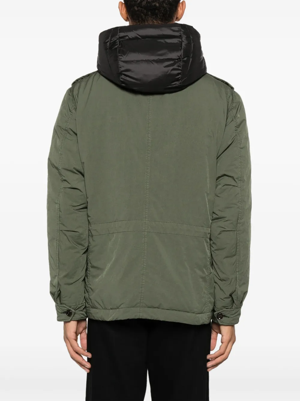 Moorer Isac-4g Padded Jacket In Green