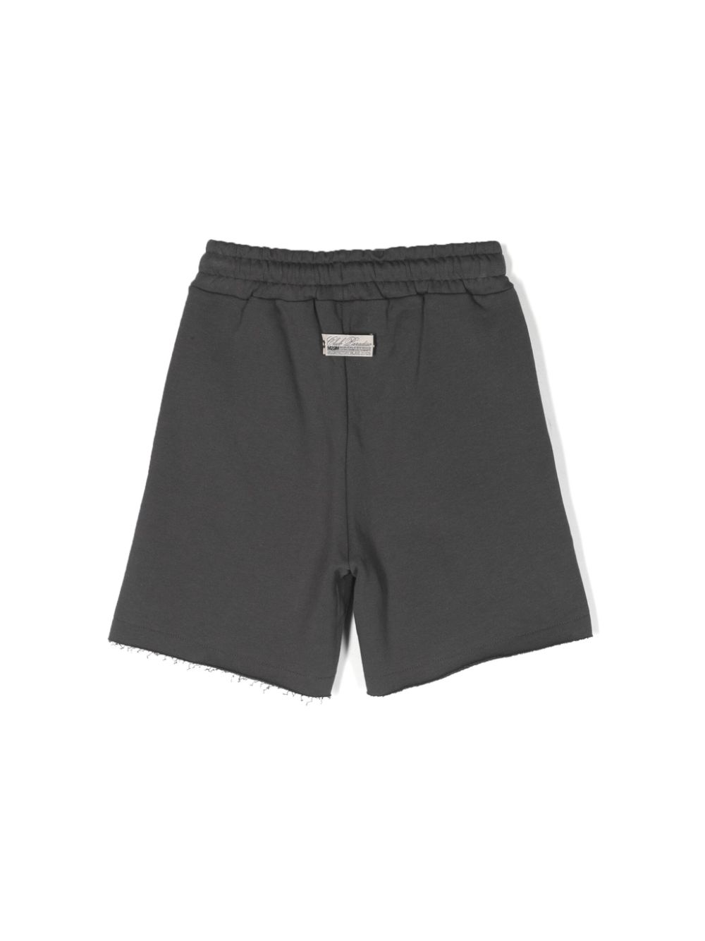 MSGM Kids Gerafelde shorts Grijs