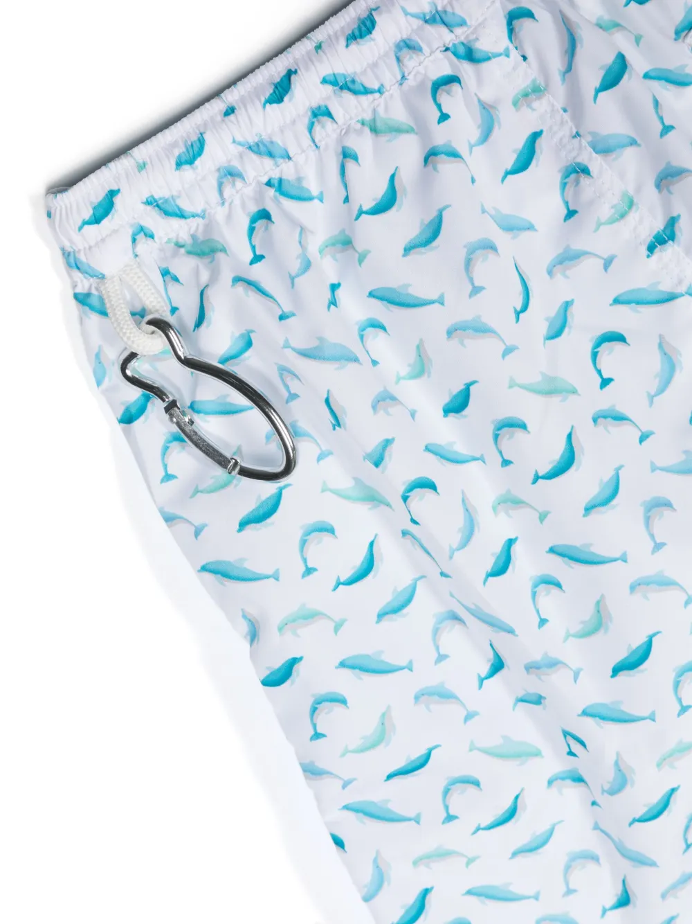 FEDELI Kids graphic-print drawstring-waistband swim shorts | Swim Shorts & Trunks | Image 2