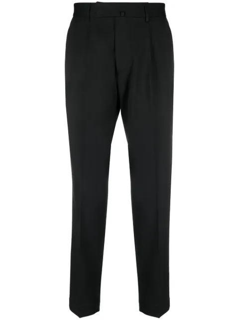 Dell'oglio pleated tapered trousers