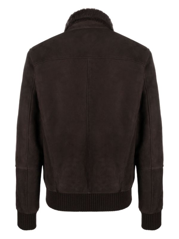 Men's microsuede hotsell bomber jacket