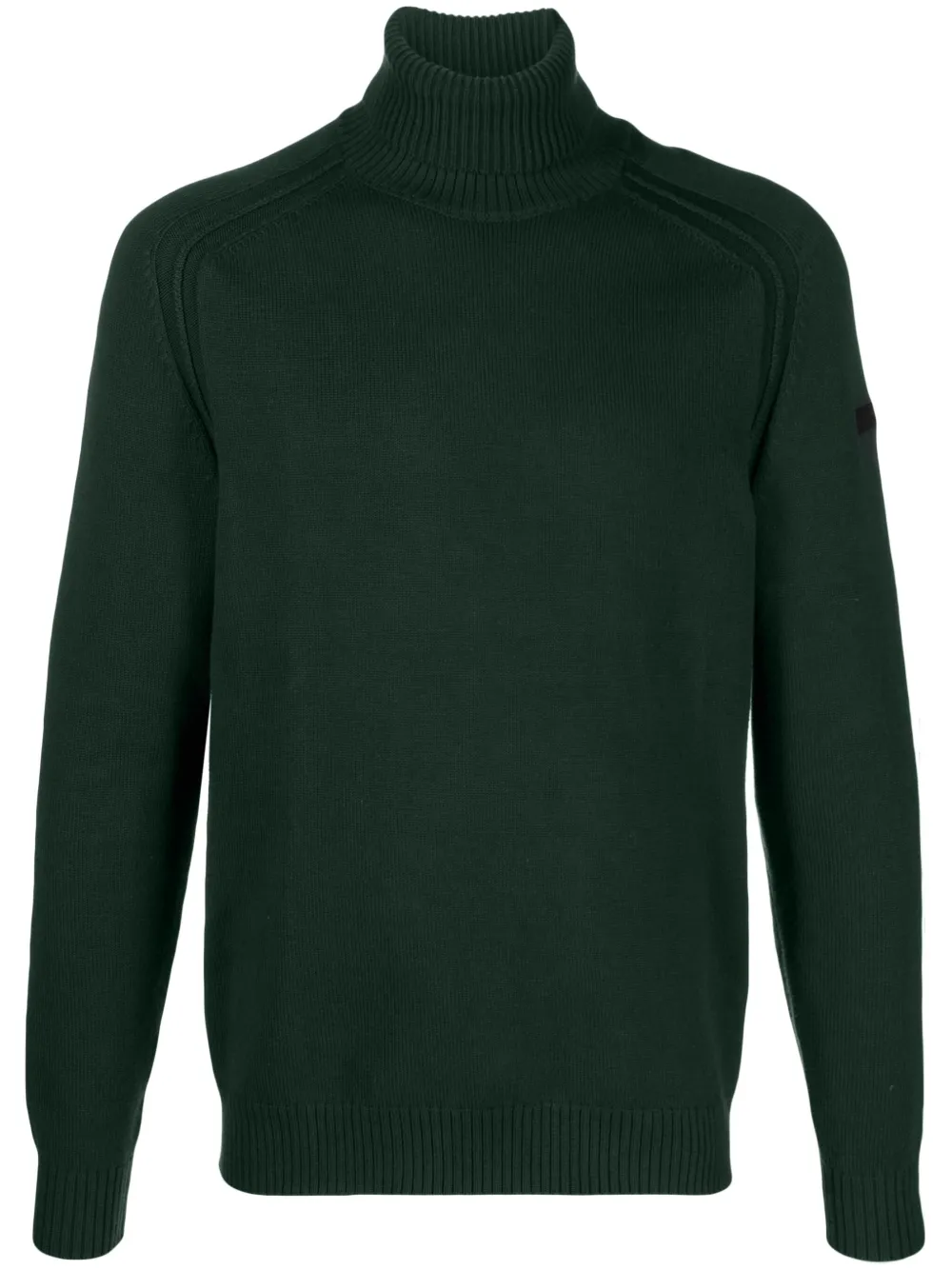 Roberto Ricci Designs Logo-patch Roll-neck Juper In Green