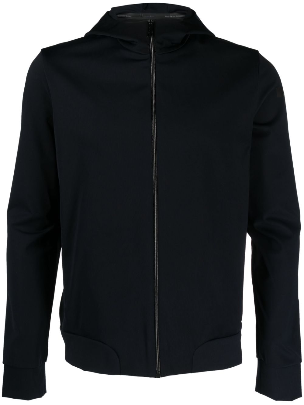 Roberto Ricci Designs Winter Logo-patch Hooded Jacket In Schwarz