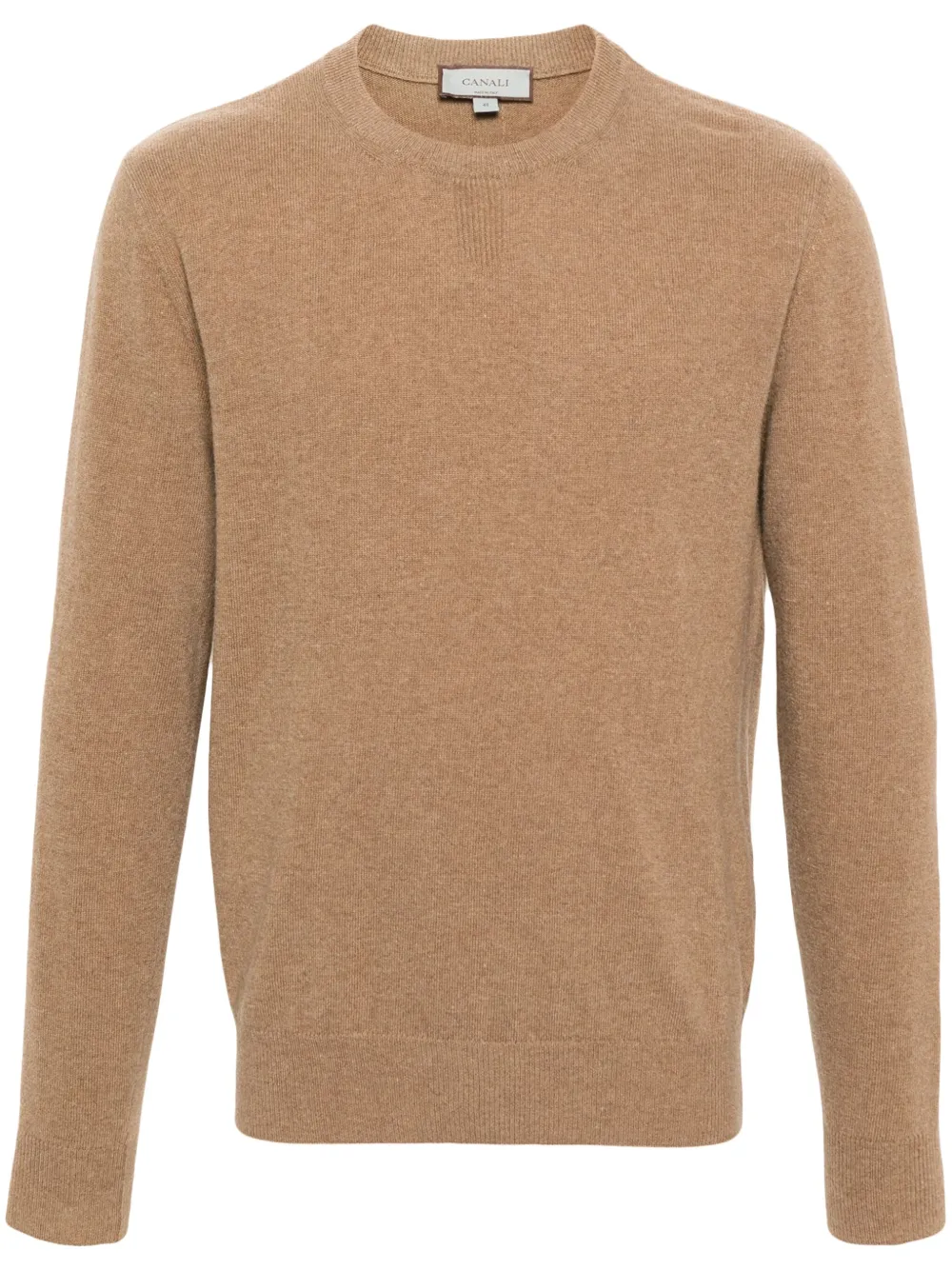crew-neck wool-blend jumper