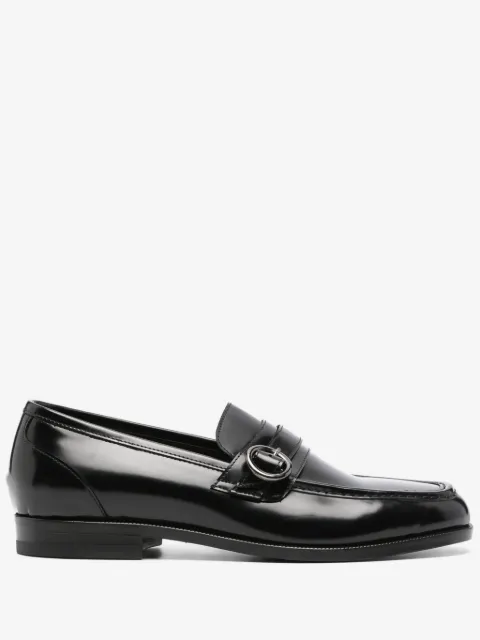 Tagliatore mocassins en cuir à boucle