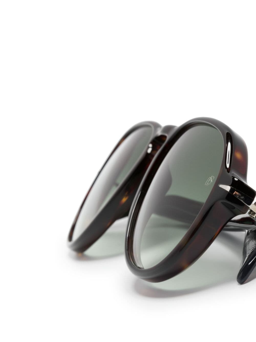 Shop Eyewear By David Beckham Tortoiseshell-effect Pilot-frame Sunglasses In Brown