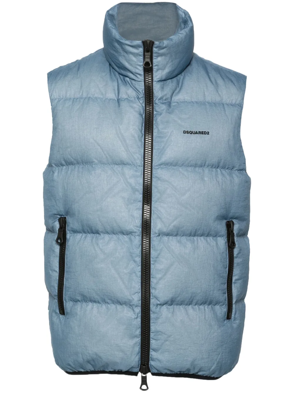 DSQUARED2 Classic puffer vest – Blue