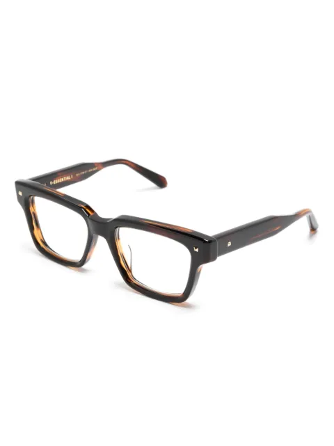 VALENTINO GARAVANI EYEWEAR XXII rectangle-frame glasses VLX121 - 1