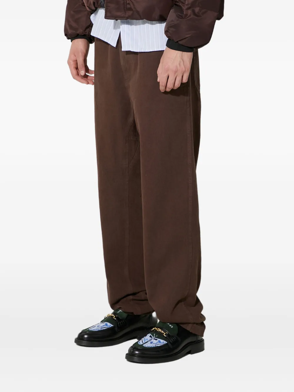 A.P.C. straight-leg trousers | Brown | Image 1
