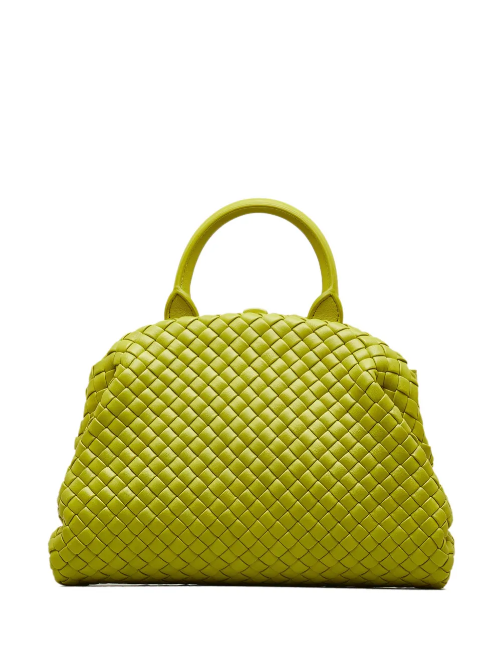 Bottega Veneta Pre-Owned 2012-2022 Bottega Veneta Small Intrecciato The Handle - Groen
