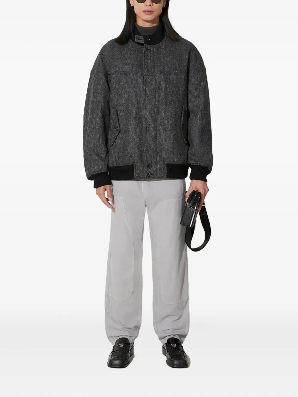 Baracuta G9 Herringbone bomber jacket | Varsity Jackets | Image 2