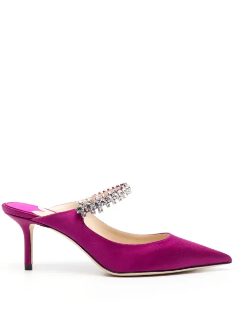 Jimmy Choo Bing 65mm satin mules