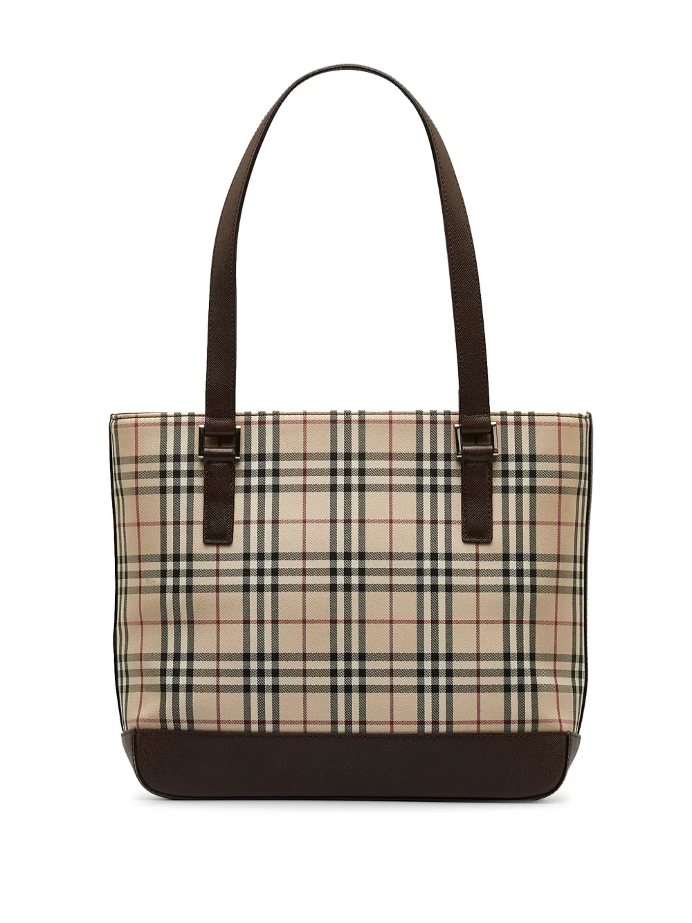 Burberry Pre-Owned 2000-2017 Burberry House Check Shoulder Bag - Bruin