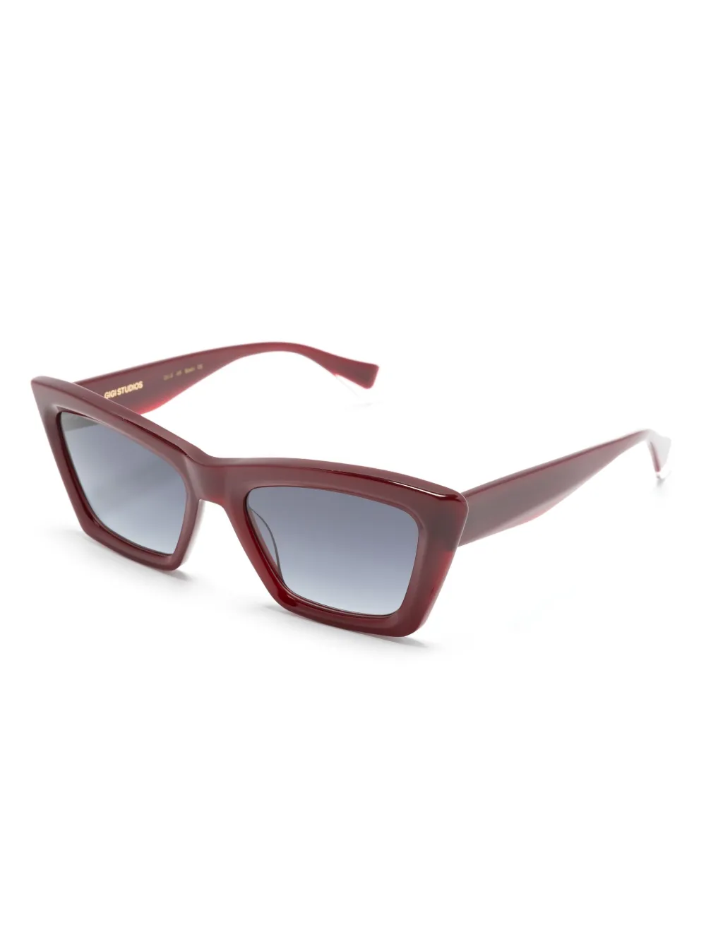 GIGI STUDIOS Zonnebril met cat-eye montuur - Rood