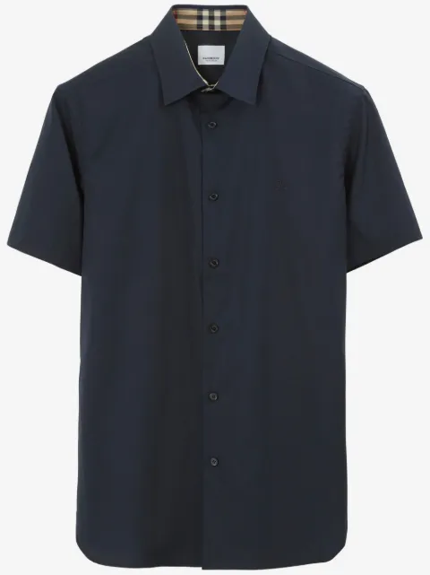 Burberry camisa con bordado EKD