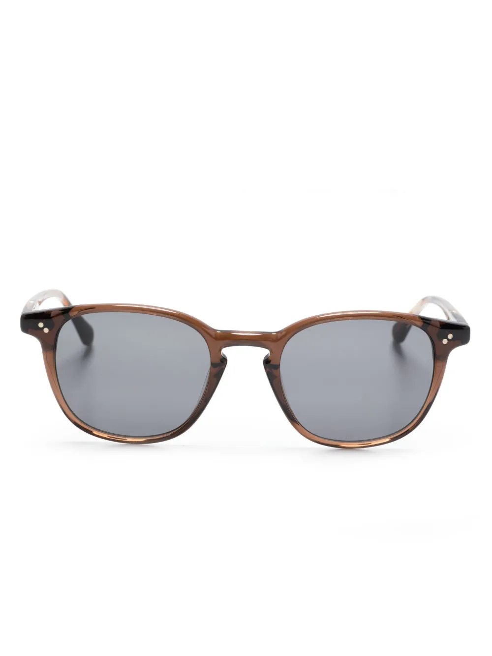 GIGI STUDIOS Lewis zonnebril met vierkant montuur Paars