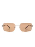 GIGI STUDIOS Ginger square-frame sunglasses - Neutrals