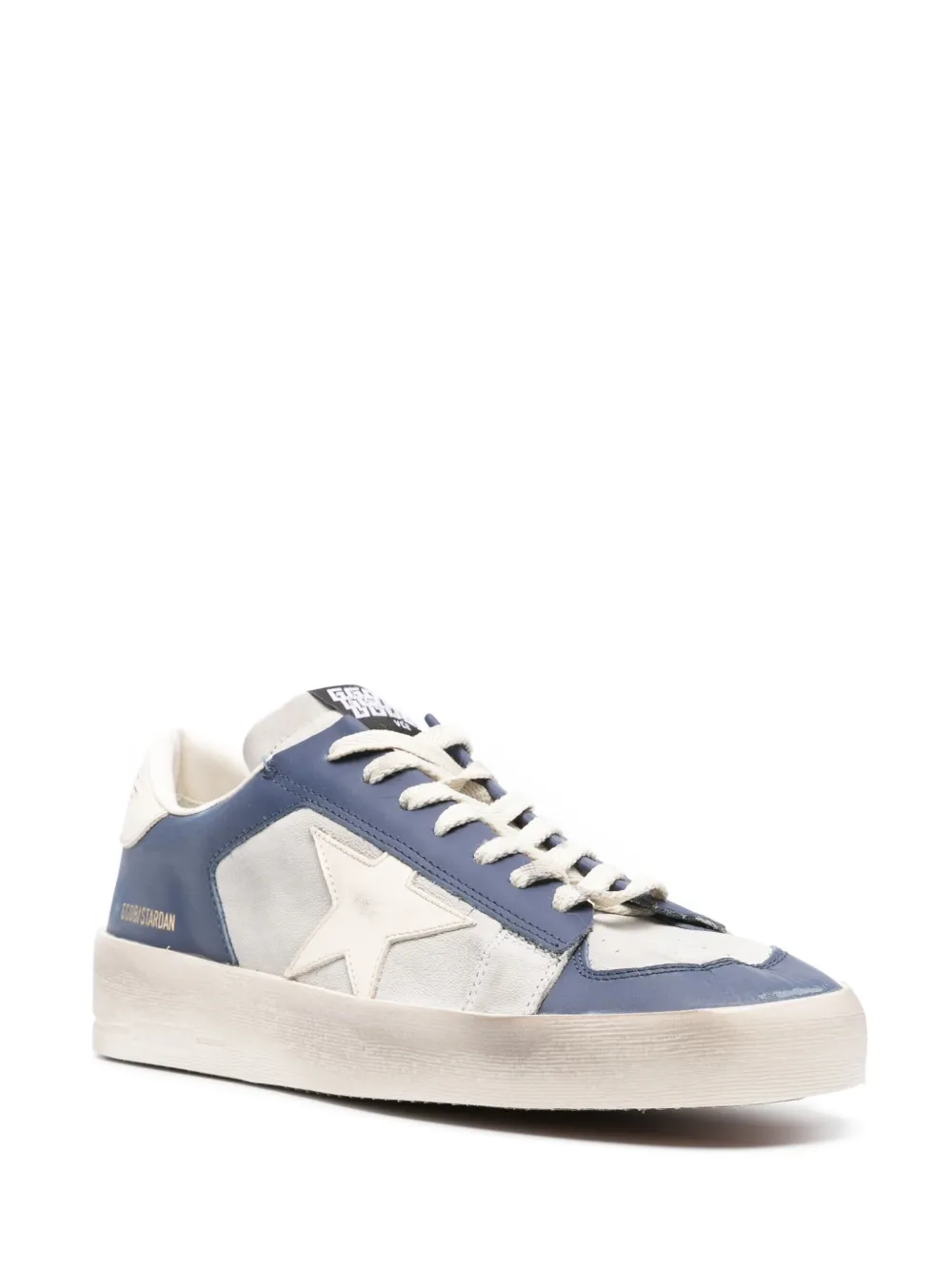 Golden Goose Stardan colour-block leather sneakers - Grijs