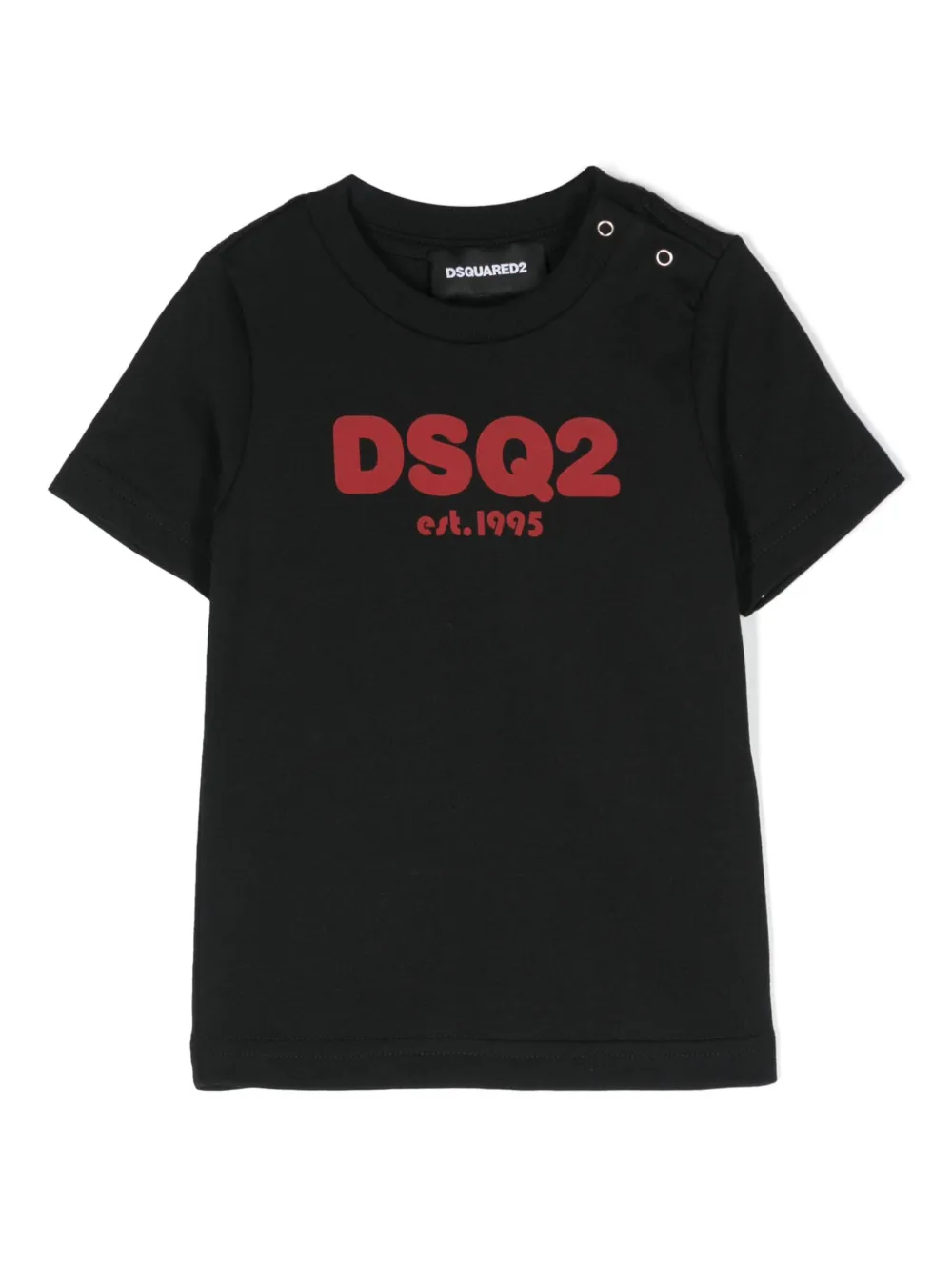 Dsquared2 Kids T-shirt met logoprint Zwart