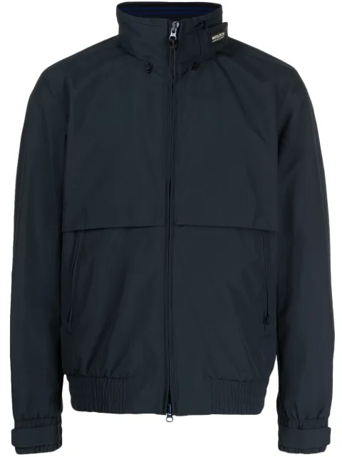 Woolrich куртка на молнии с высоким воротником