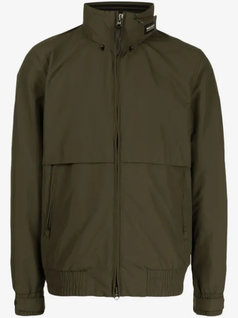 Woolrich куртка на молнии с высоким воротником