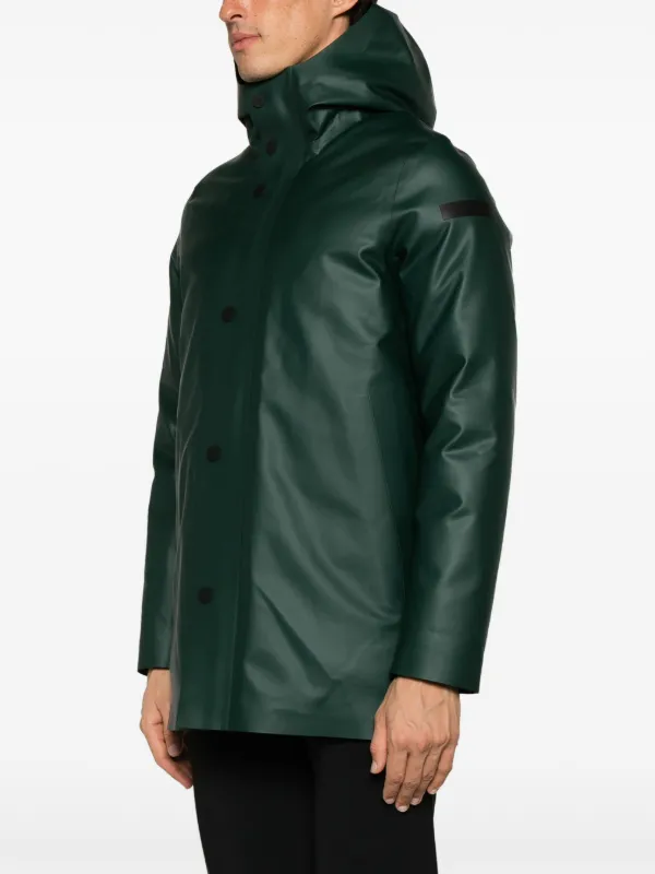 Green hot sale hooded parka