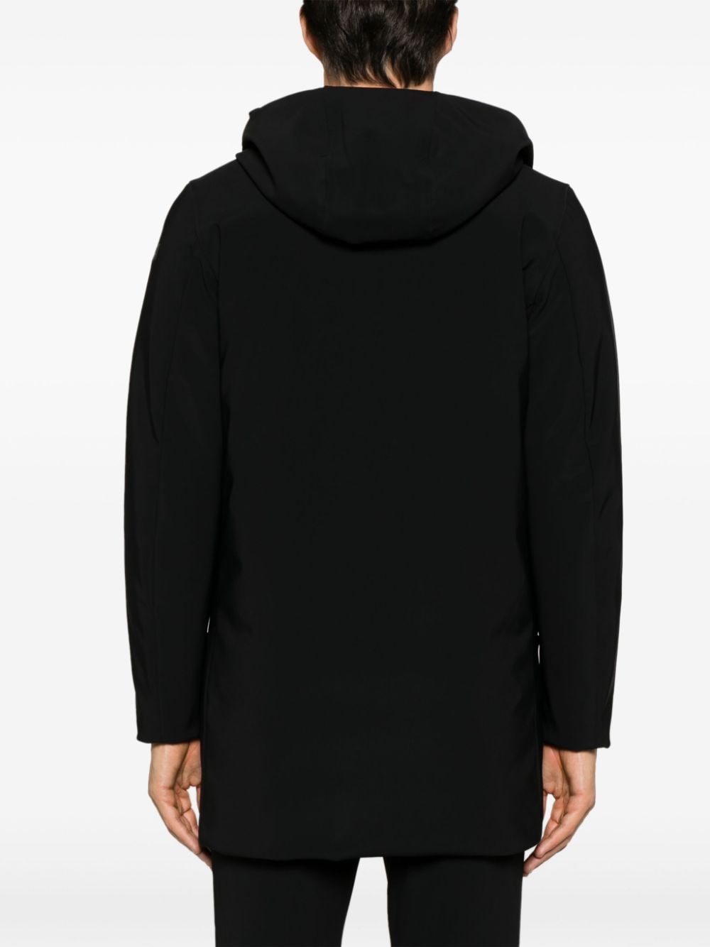 Shop Roberto Ricci Designs Winter Eskimo Hooded Parka In Black