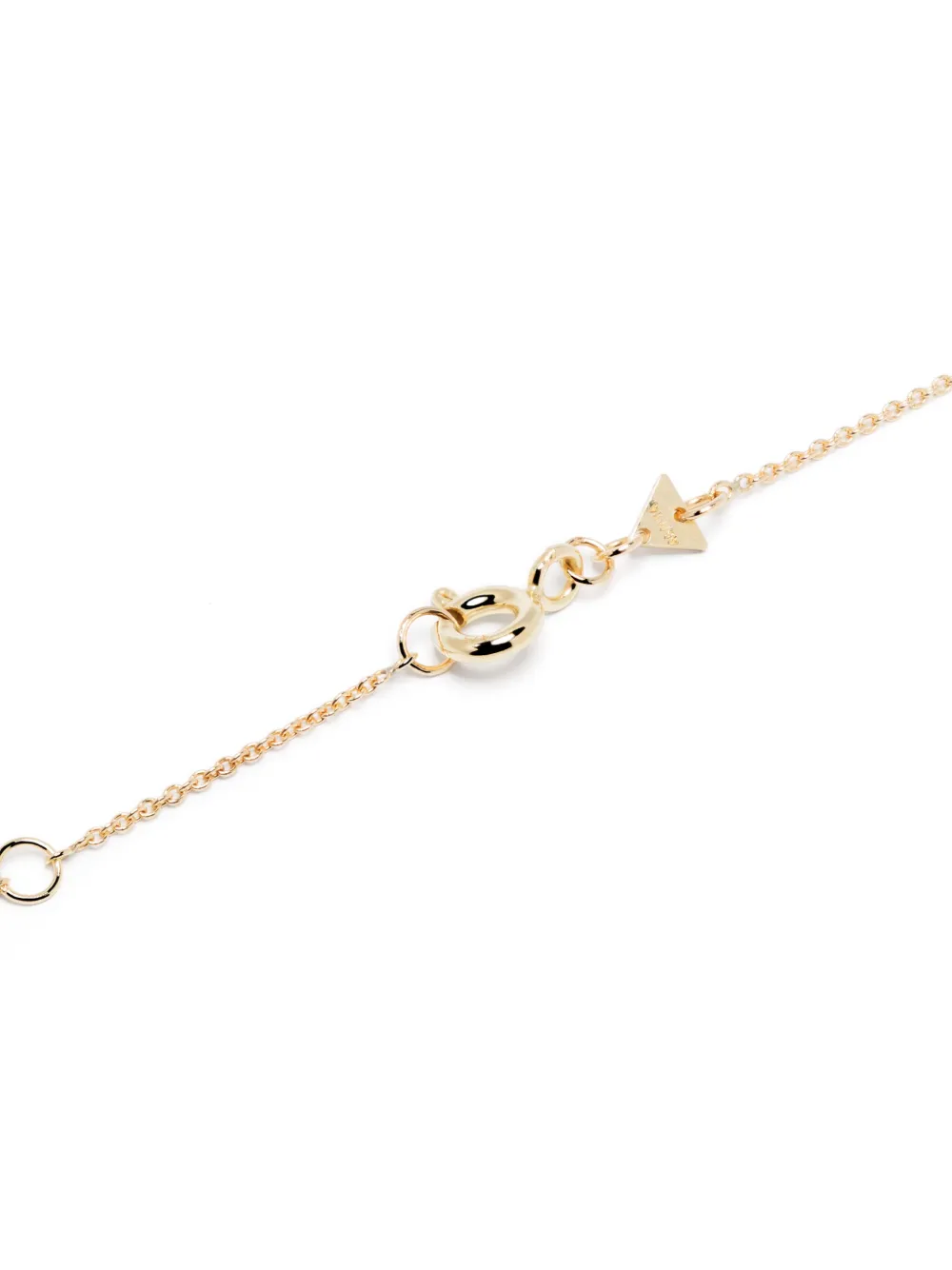 Aliita 9kt Yellow Gold Martini Diamond Necklace Farfetch