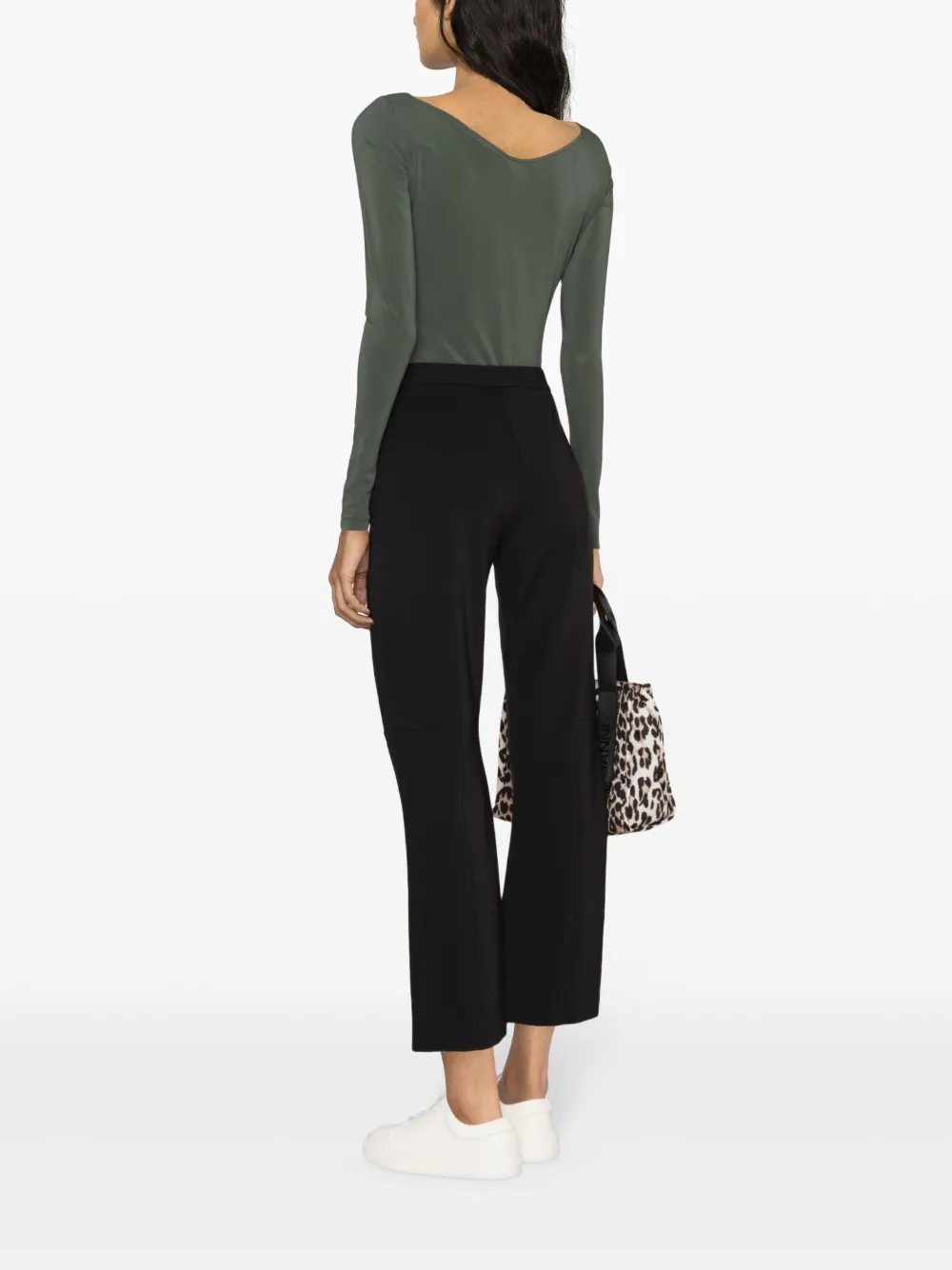 Max Mara Leisure High waist broek Zwart