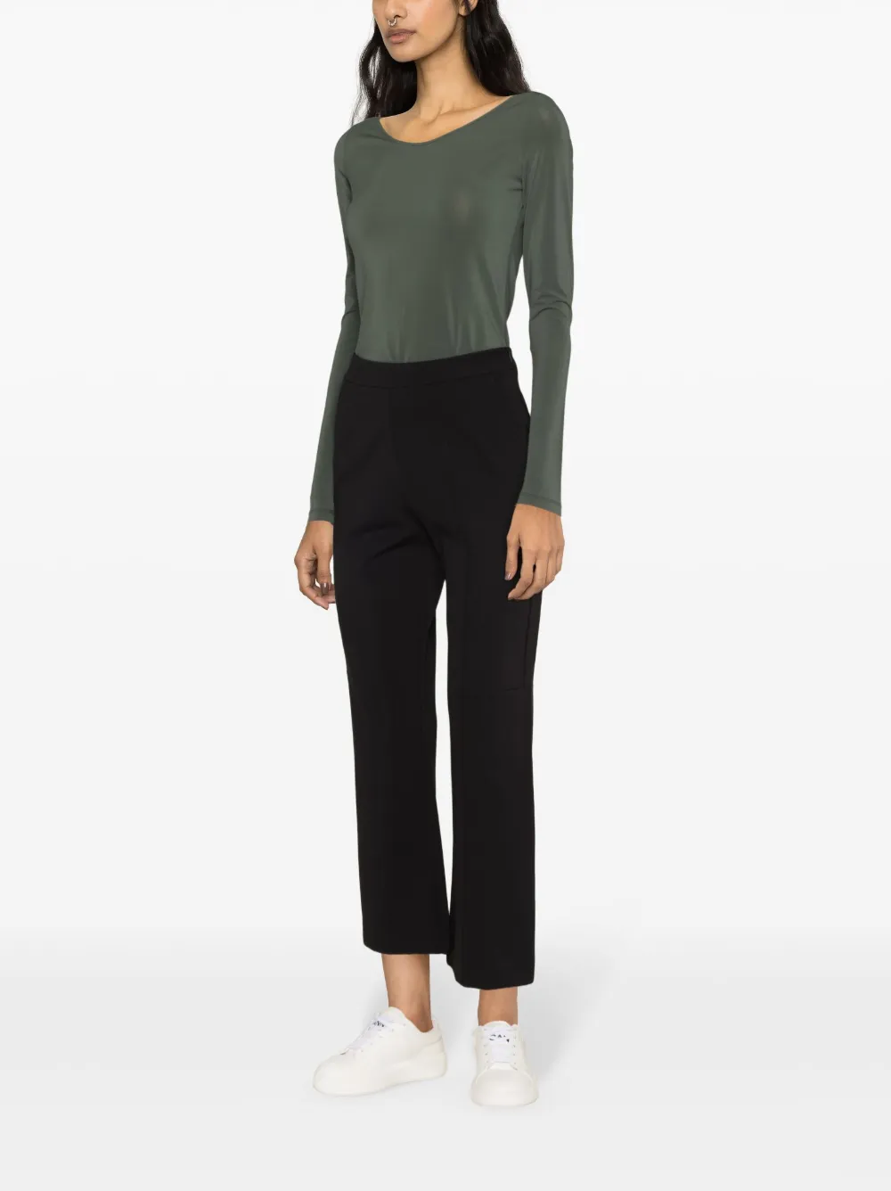 Max Mara Leisure High waist broek Zwart