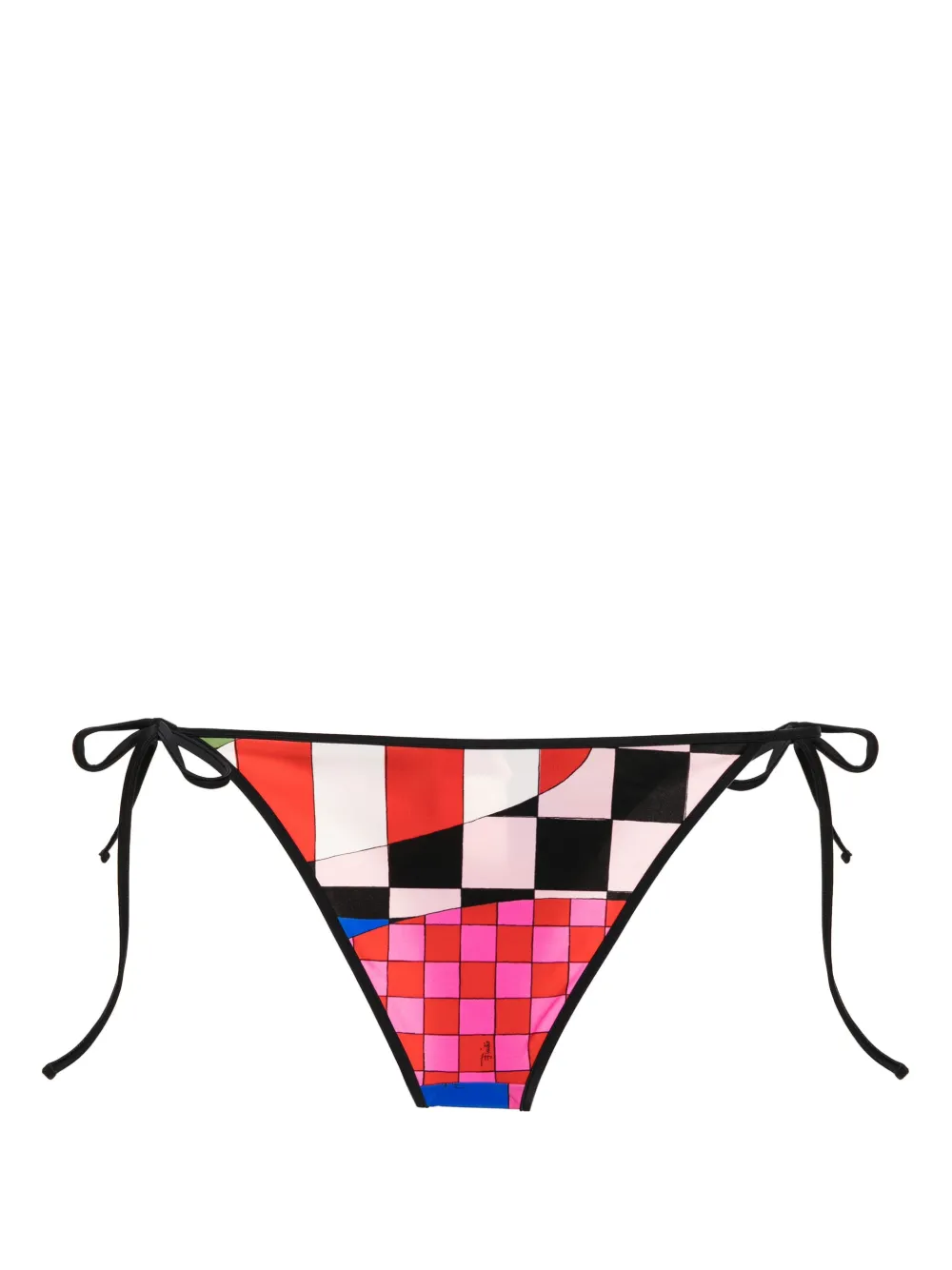 PUCCI Giardino-print bikini bottoms - Zwart