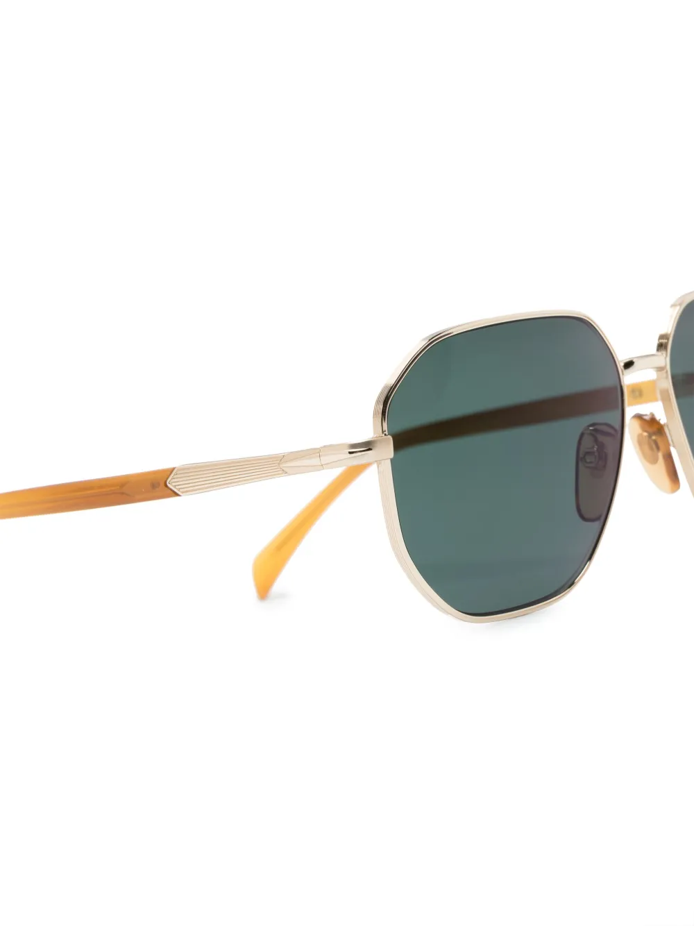 Eyewear by David Beckham DB 1132 S zonnebril met geometrisch montuur Goud