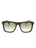 Eyewear by David Beckham DB7000 square-frame sunglasses - Brown