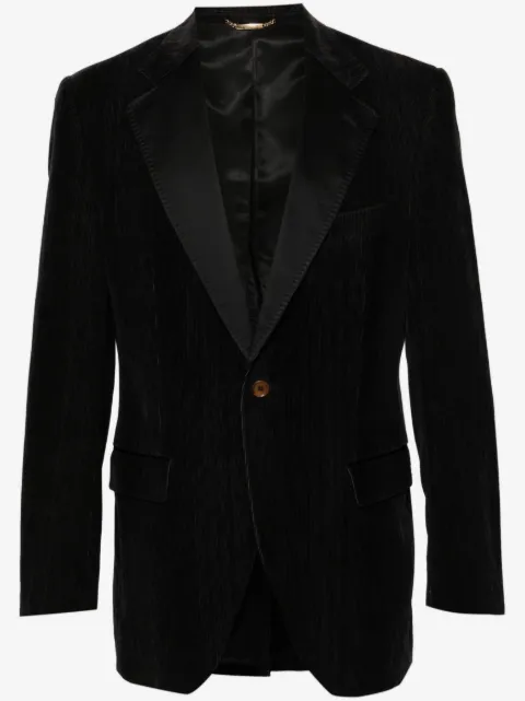 Dolce & Gabbana Pre-Owned blazer con solapas de muesca 2000