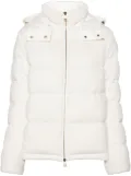 Moncler Arimi knitted hooded jacket - White