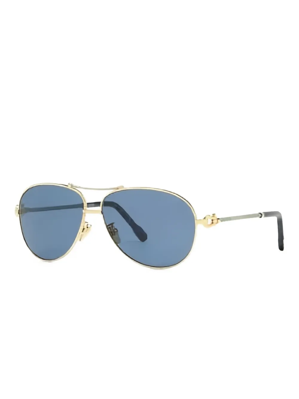 Fred pilot-frame sunglasses - Goud