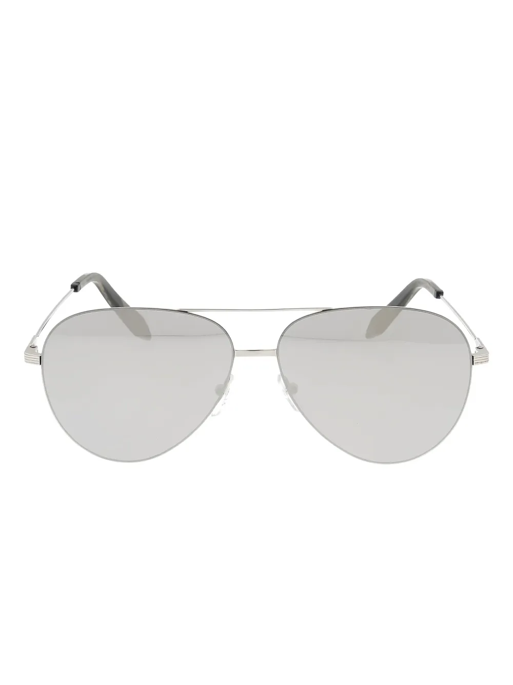 Victoria Beckham Eyewear pilot-frame sunglasses - Argento