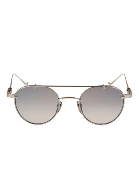 Chrome Hearts round-frame metal sunglasses