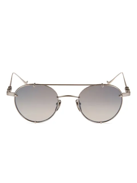 Chrome Hearts round-frame metal sunglasses