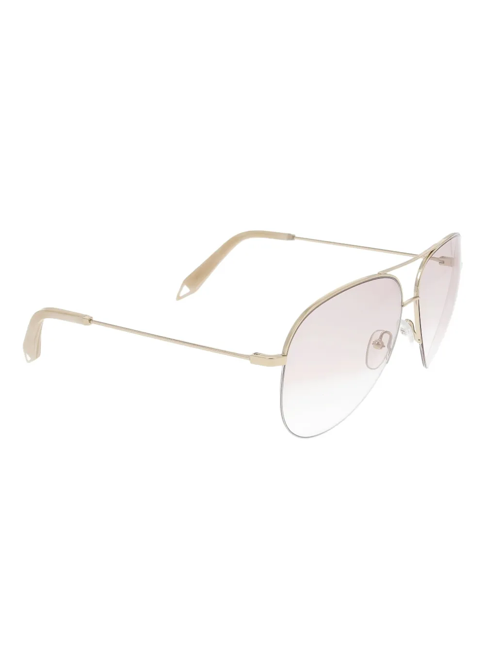Victoria Beckham Eyewear double-bridge sunglasses - Goud