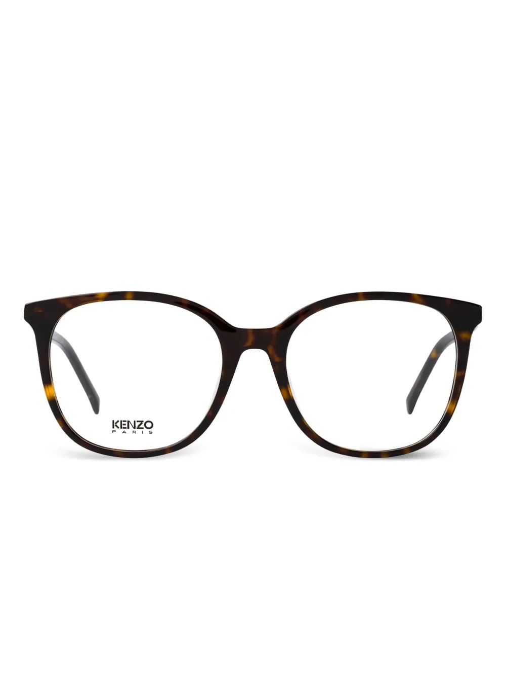 Kenzo tortoiseshell round-frame glasses | Brown | Image 1