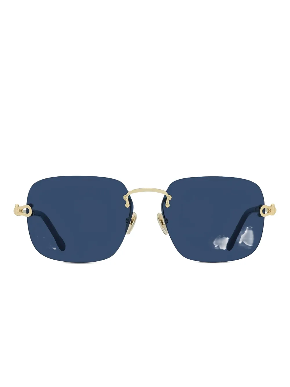 Fred cable-detail sunglasses - Toni neutri