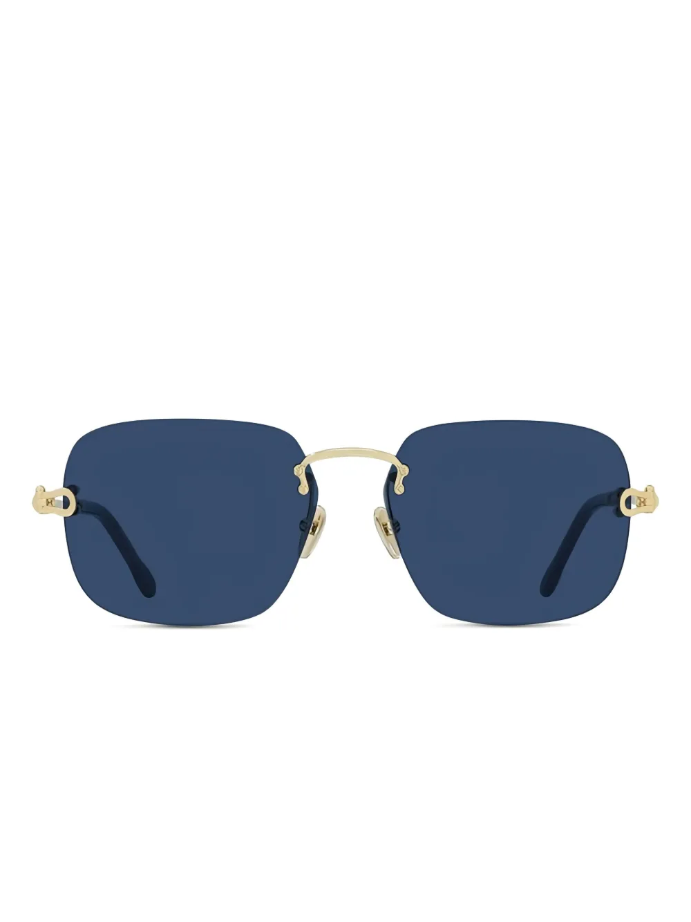 Fred cable-detail sunglasses | Neutrals | Image 1