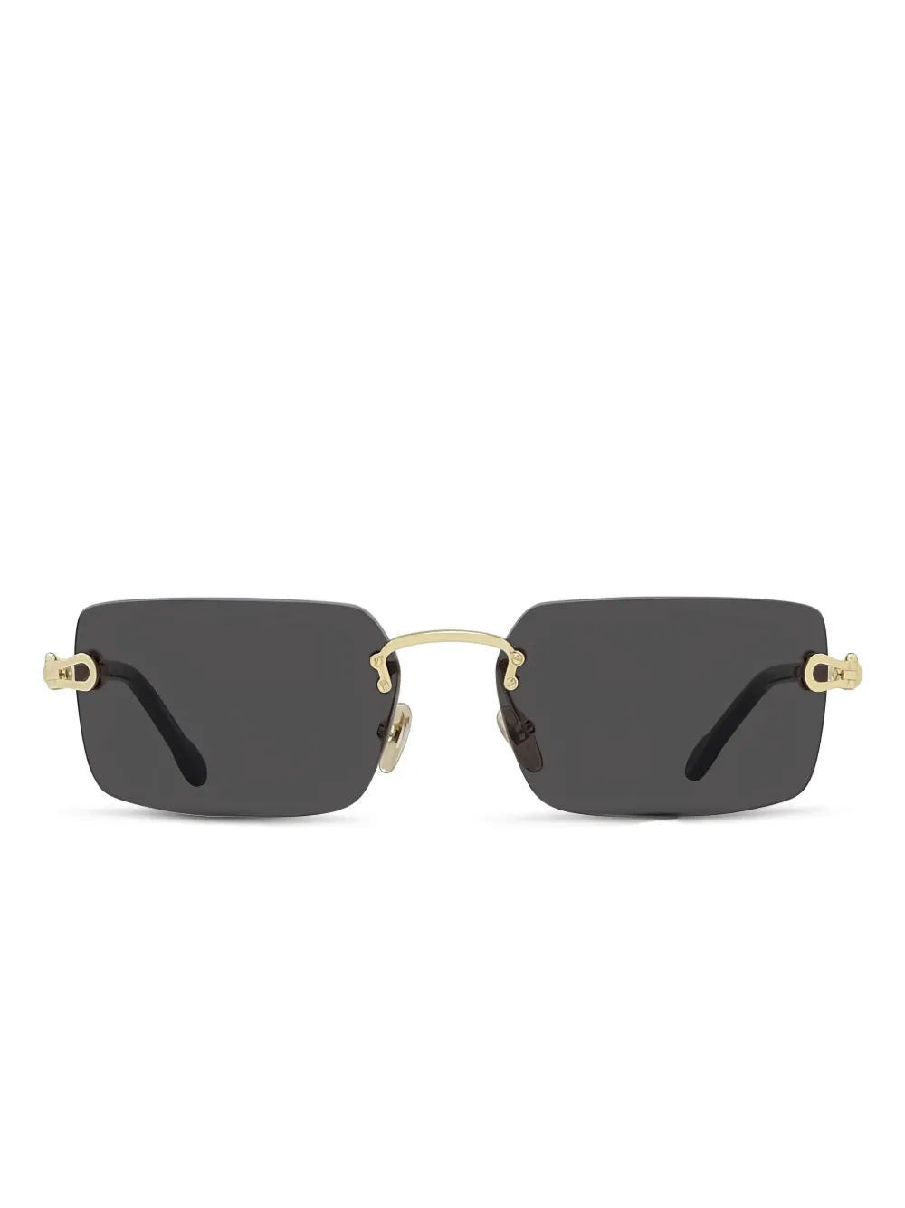 Fred rimless sunglasses | Black | Image 1