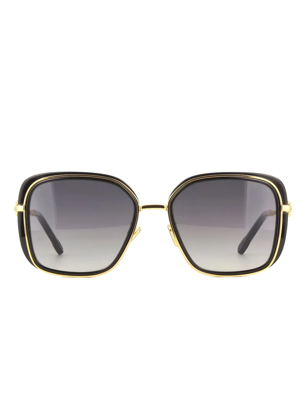 Fred square sunglasses | Black | Image 1