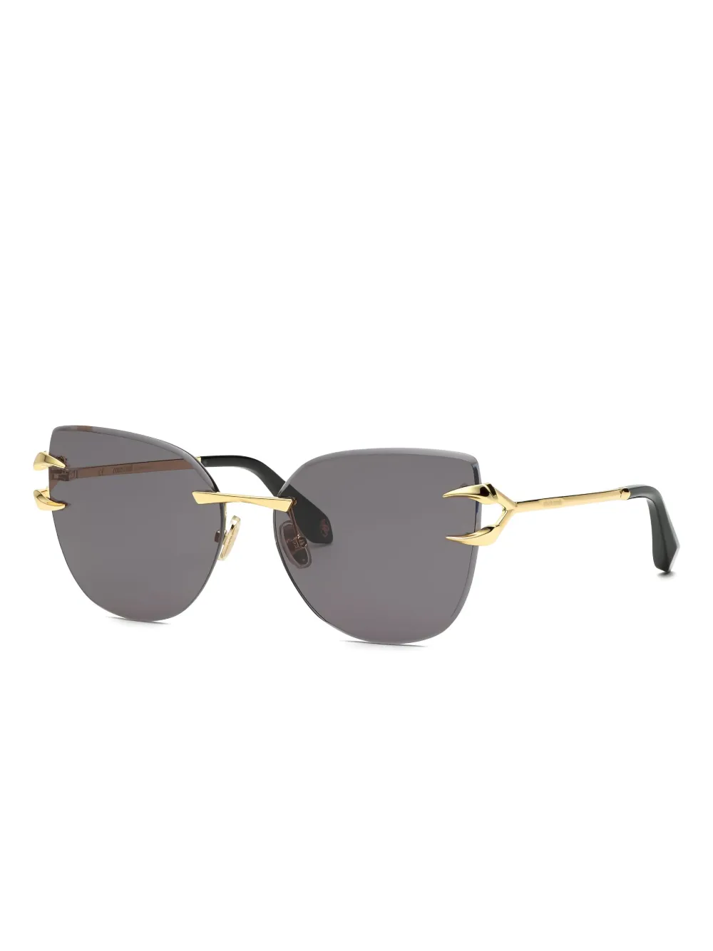 Roberto Cavalli claw-detail cat-eye sunglasses - Nero