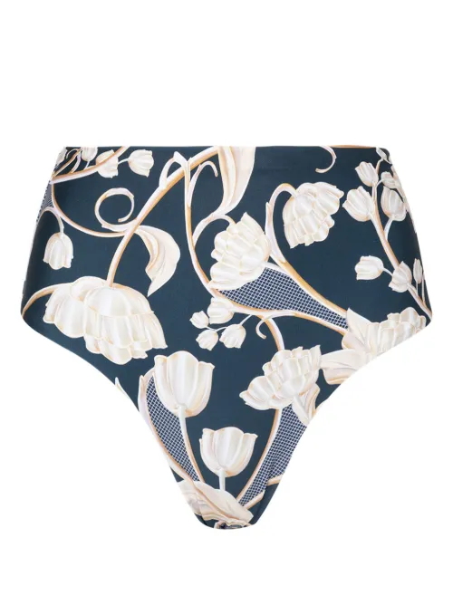 Bas de bikini à fleurs - Agua By Agua Bendita - Modalova